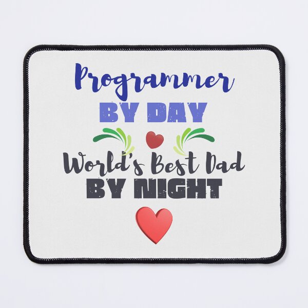 Item preview, Programmer by day world's best dad by night designed and sold by theredsharp.