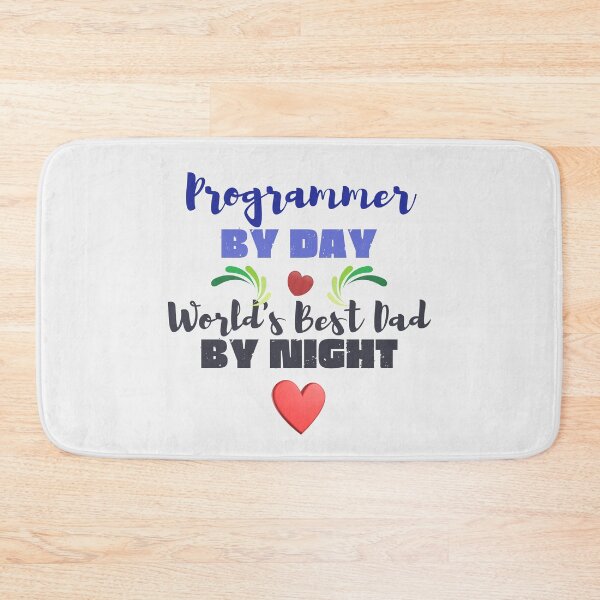 Item preview, Programmer by day world's best dad by night designed and sold by theredsharp.