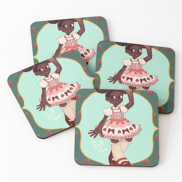 Item preview, Strawberries and cream designed and sold by Candytooth.