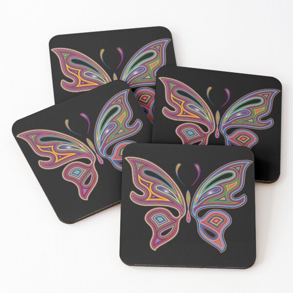 Item preview, Prismatic Butterfly Multicoloured Lepidoptera Rainbow designed and sold by stuartsemporium.
