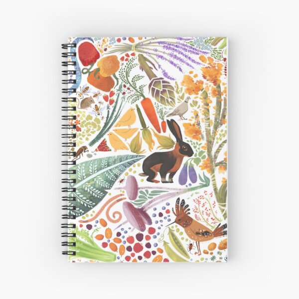 Vegetable Garden Party Spiral Notebook