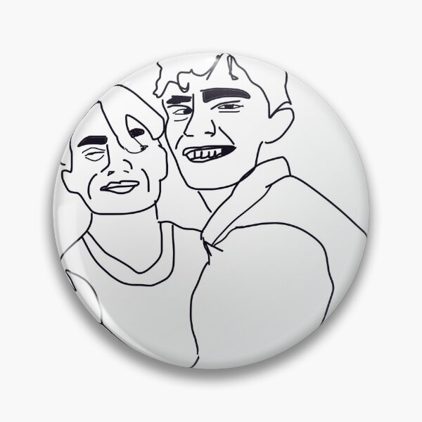 Item preview, two friendly men designed and sold by painter trifle.