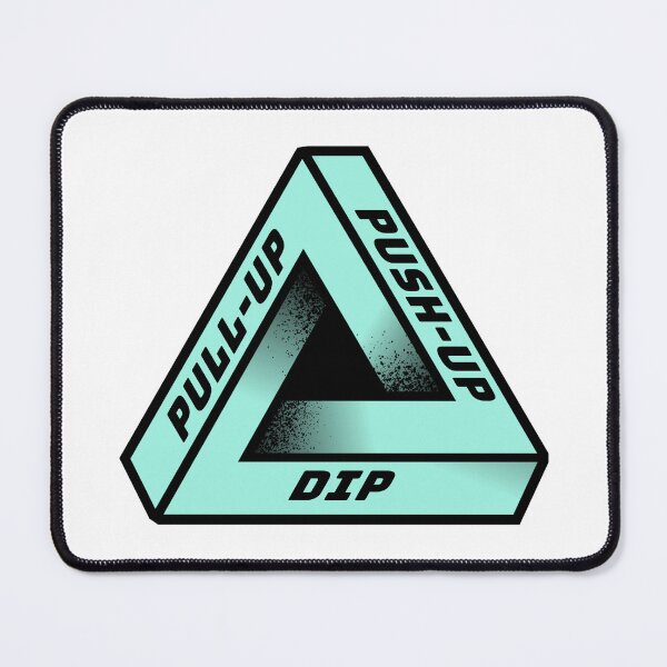 Item preview, PULLUP DIP PUSHUP . calisthenics graphic for bodyweight athletes designed and sold by Cali-Power.