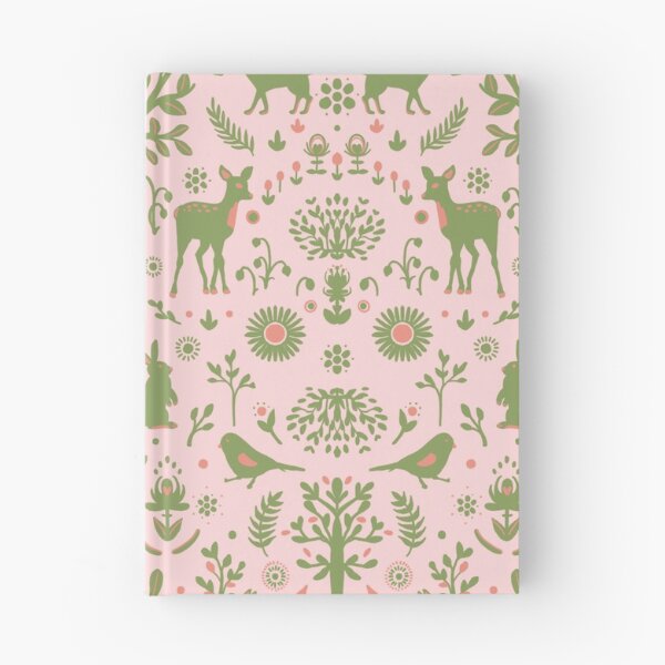 Item preview, Folk Art Woodland designed and sold by ECMazurDesign.