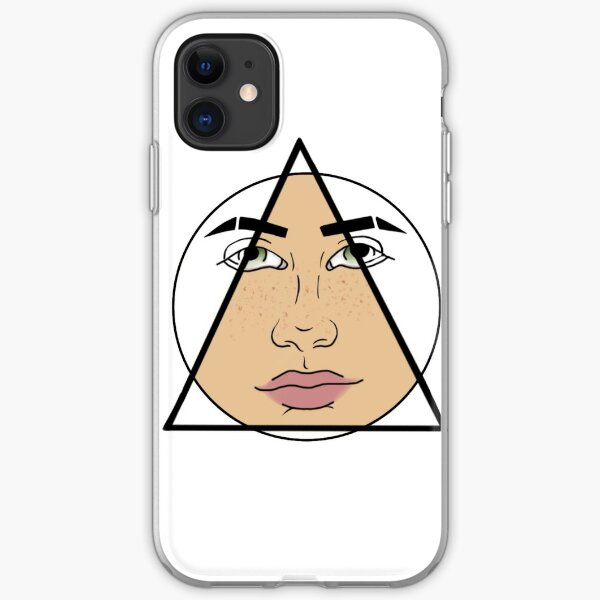 Face Reveal Phone Cases Redbubble - pink leaf roblox face reveal