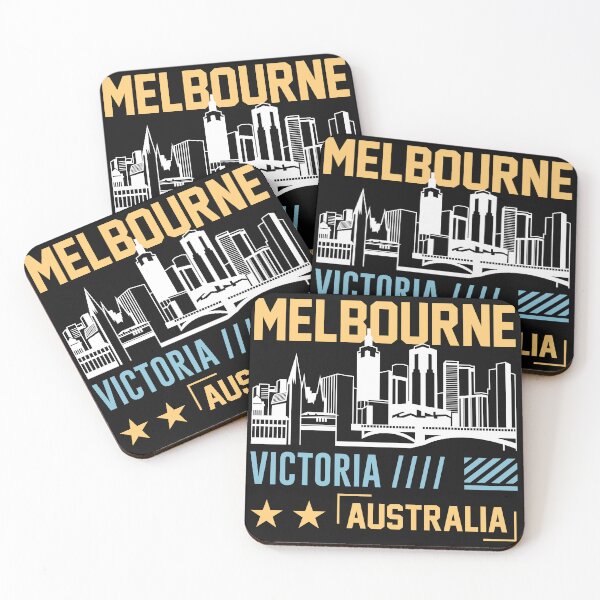 Item preview, Melbourne, melbourne, australia, victoria, australian, aussie, sydney, afl, footy, football, brisbane, funny, perth, vintage, designed and sold by NAZIMNADIR.