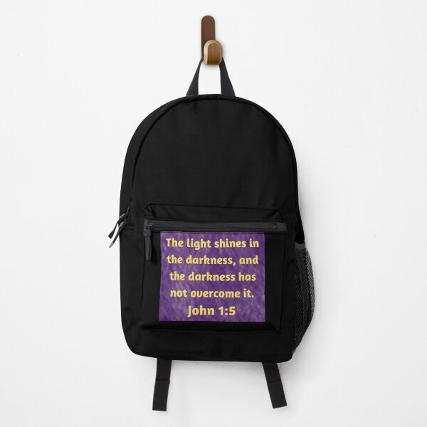 Item preview, Bible Verse John 1:5 designed and sold by Prayingwarrior.