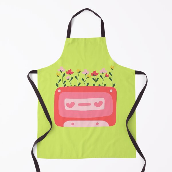 Item preview, Cute Love Floral Cassette For Retro Vintage Music Lovers And 80s Old School Music designed and sold by Funwithmusic.