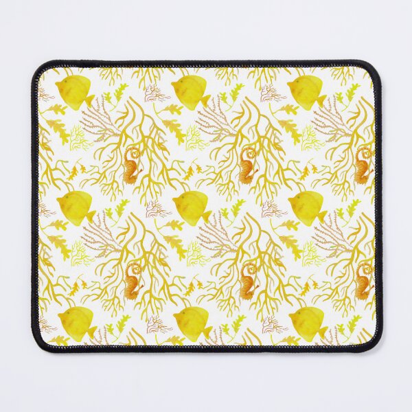 Item preview, Yellow fish pattern designed and sold by AgniArt.