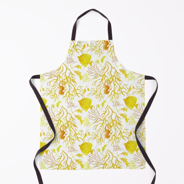 Item preview, Yellow fish pattern designed and sold by AgniArt.