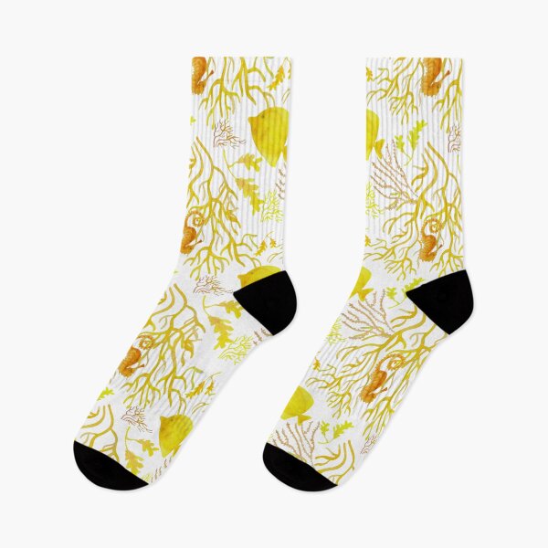 Item preview, Yellow fish pattern designed and sold by AgniArt.