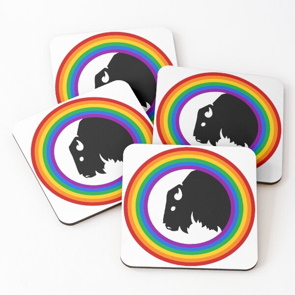 Item preview, Pride Buffalo LGBTQ designed and sold by MissBuffalove.
