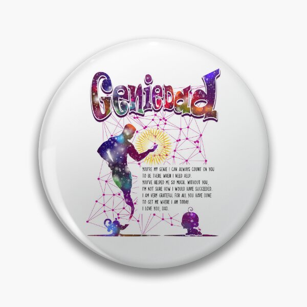 Item preview, Genie Dad (WR),You’re my genie I can always count on you to be there when I need help.,Happy Father's Day T-Shirt, Father's Day Gift, Moustache Shirt designed and sold by Vaccine159.