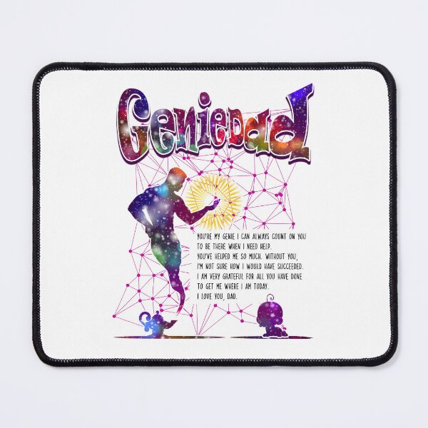 Item preview, Genie Dad (WR),You’re my genie I can always count on you to be there when I need help.,Happy Father's Day T-Shirt, Father's Day Gift, Moustache Shirt designed and sold by Vaccine159.