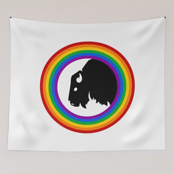 Item preview, Pride Buffalo LGBTQ designed and sold by MissBuffalove.
