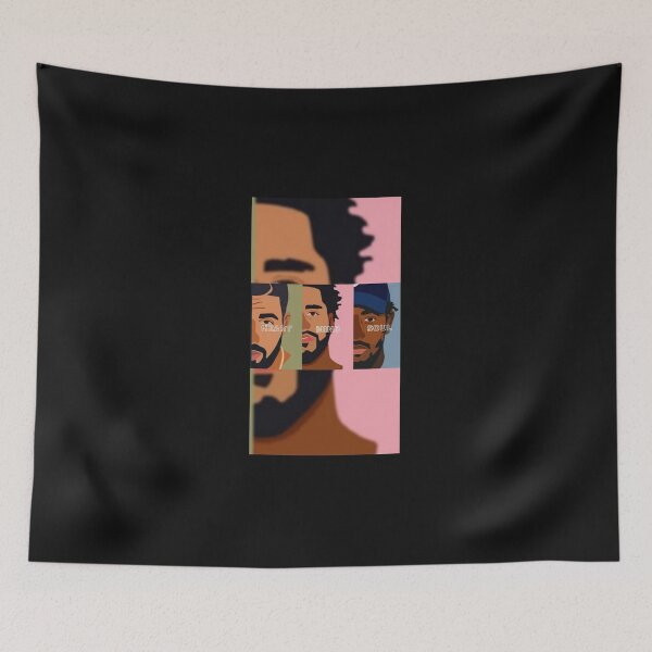 Item preview, J cole , Kendrick Lamar and Drake (Heart, Mind and Soul) designed and sold by Elitestorefront.