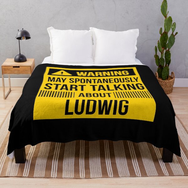 Item preview, warning may spontaneously talk about Ludwig  designed and sold by celebteyz.