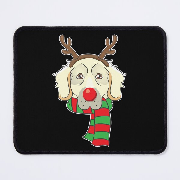 Item preview, Funny Christmas Dog Xmas Reindeer Golden Retriever Holiday Gift designed and sold by haselshirt.