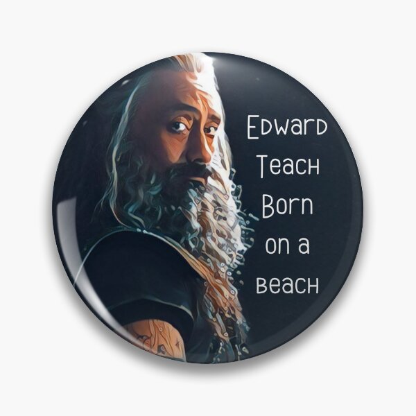 Item preview, Edward Teach, Born on a Beach designed and sold by nicwhitty.
