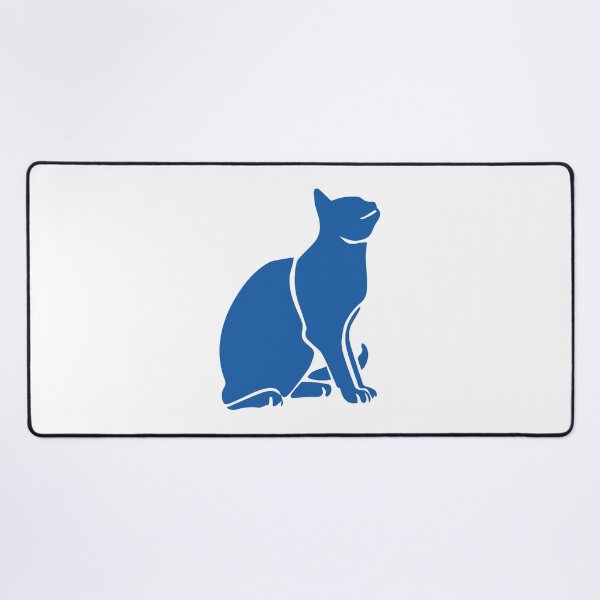 Item preview, Matisse's Cat Var. 3 in Blue designed and sold by ECMazurDesign.