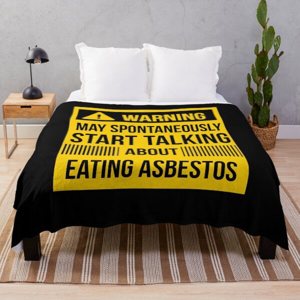Item preview, warning may spontaneously talk about eating asbestos designed and sold by celebteyz.