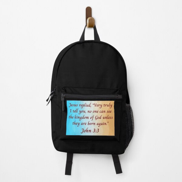 Item preview, Bible Verse John 3:3 designed and sold by Prayingwarrior.