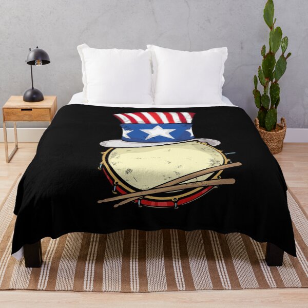 Item preview, Drummer Gift Men 4th Of July America Percussion Drums designed and sold by DSWShirts.