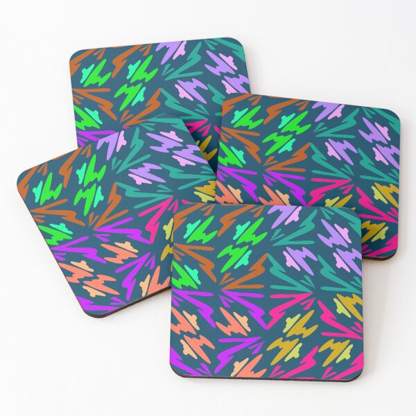 Item preview, Rainbow Lightning pattern designed and sold by nickardi.