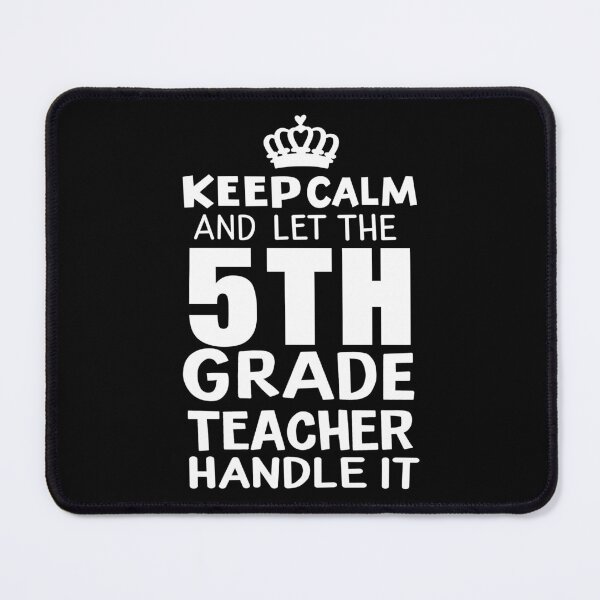 Item preview, Keep Calm 5th Grade Teacher - Teacher's Day Gift designed and sold by haselshirt.