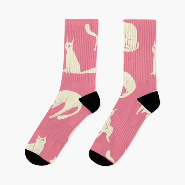 Item preview, Gato posa en paleta rosa designed and sold by Aidi Riera.