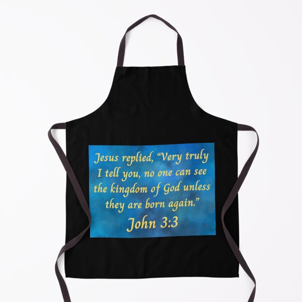 Item preview, Bible Verse John 3:3 designed and sold by Prayingwarrior.