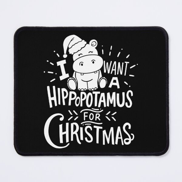 Item preview, I Want Hippopotamus For Christmas Hippo Xmas Gift designed and sold by haselshirt.