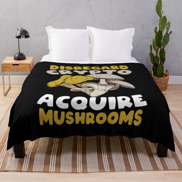 Item preview, Mushroom Hunter Gift Men Funny Crypto Bitcoin Fungi Morels designed and sold by DSWShirts.