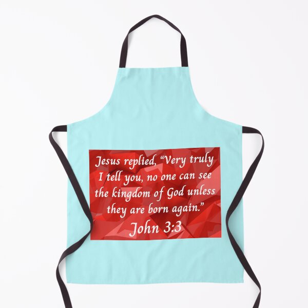 Item preview, Bible Verse John 3:3 designed and sold by Prayingwarrior.
