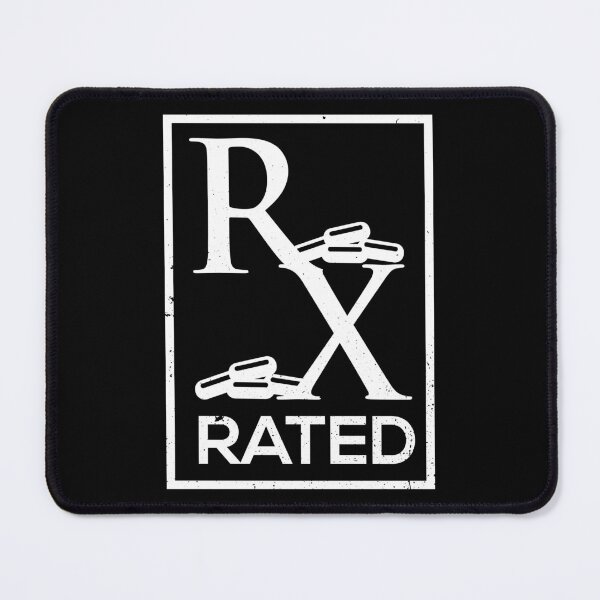 Item preview, RX Rated Pharmacist Pharmacy Technician Chemist Gift designed and sold by haselshirt.