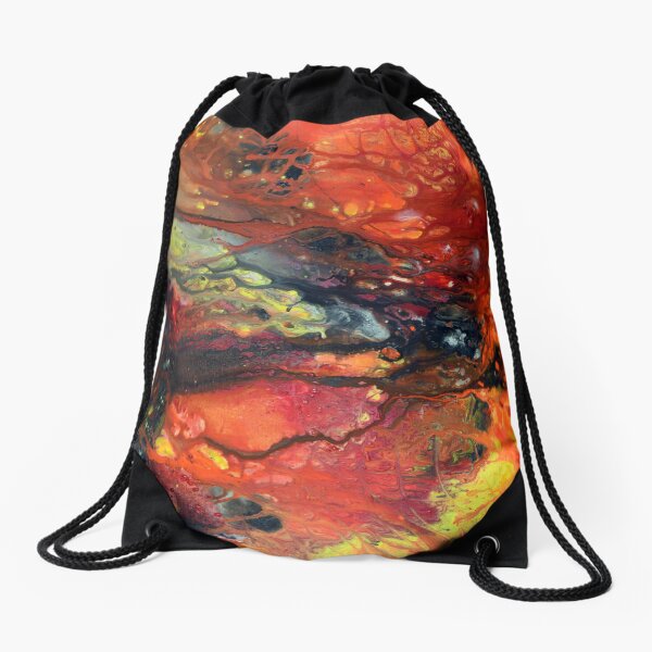 Burning Desire Drawstring Bag
