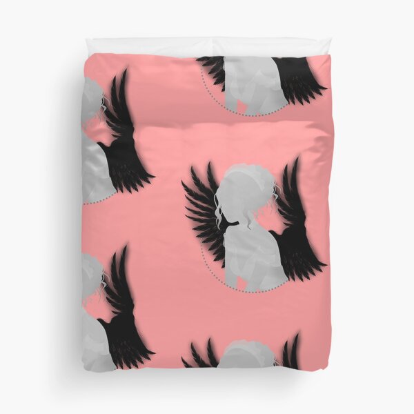 Ange aux ailes sombres Housse de couette