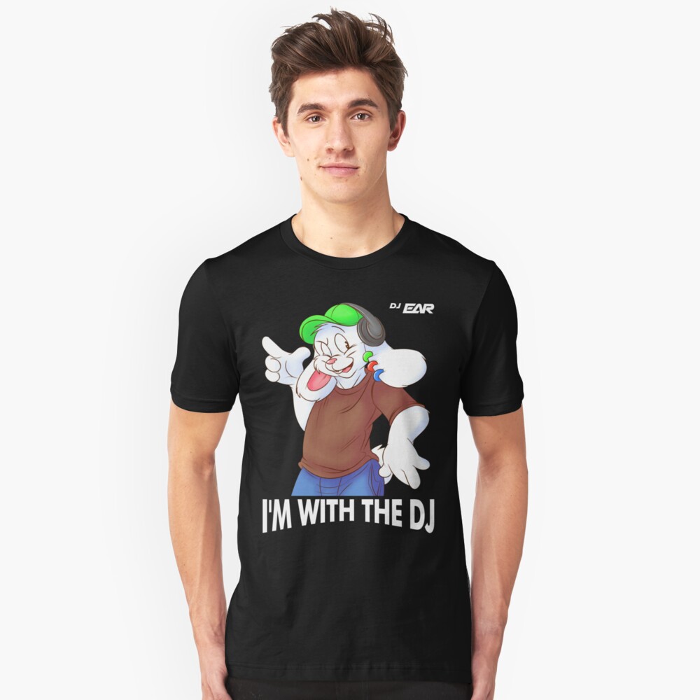I'M WITH THE DJ Slim Fit T-Shirt