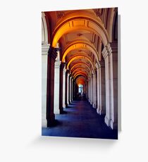 Corridor of Secrets Greeting Card