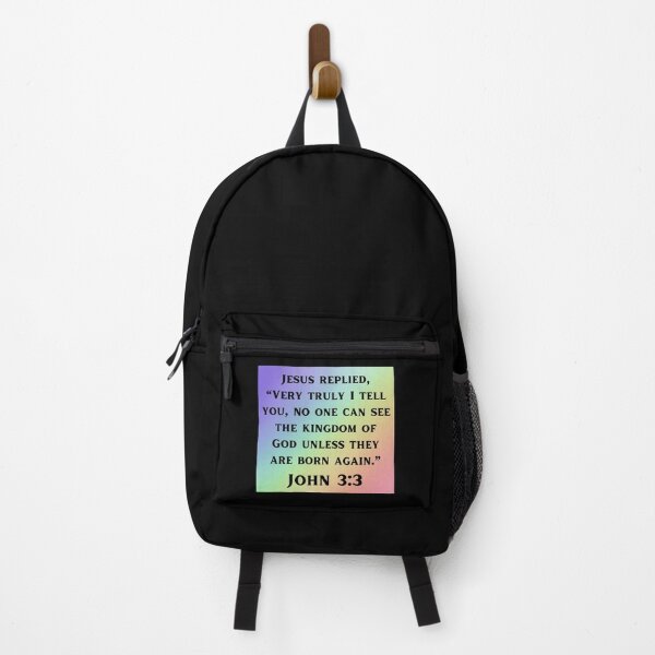 Item preview, Bible Verse John 3:3 designed and sold by Prayingwarrior.