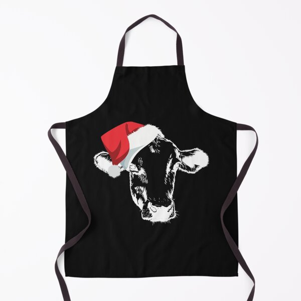 Item preview, Cow Reindeer Hat Santa Funny Cow Christmas designed and sold by reginaturner.