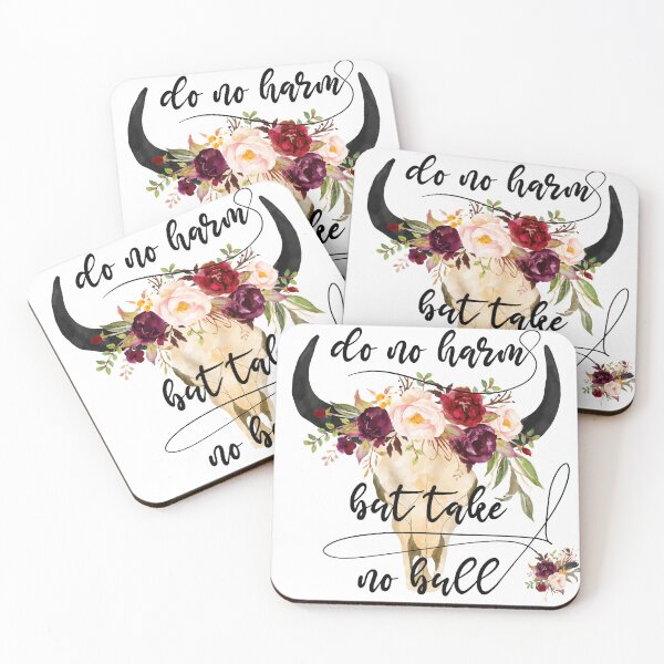 Item preview, Do no harm but take no bull. designed and sold by LifeandRoad.