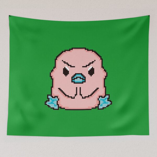 Item preview, pixel angry chick funny pink designed and sold by therkmr.