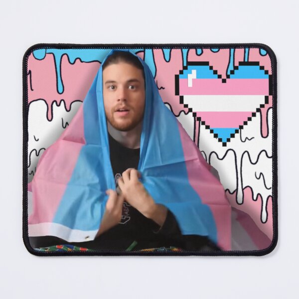 Item preview, Ryan Magee SuperMega Trans Flag Design designed and sold by SadInternetSimp.
