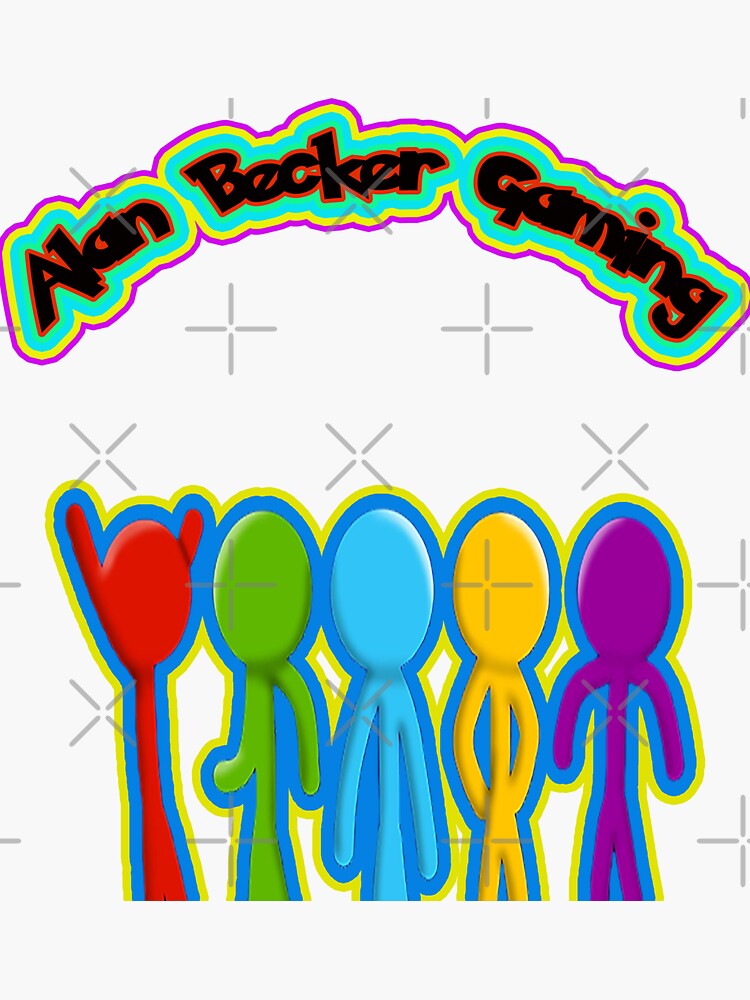 alan becker gaming,funny alan becker gaming stickers Magnet for