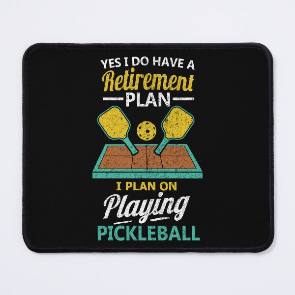 Item preview, Retirement Plan Playing Pickleball Paddleball designed and sold by haselshirt.