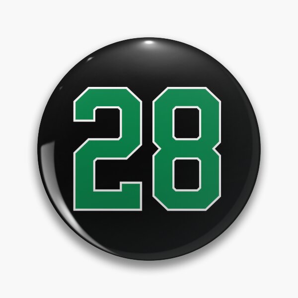 Item preview, 28 number, green lucky sports twenty eight designed and sold by ArtIsParty.