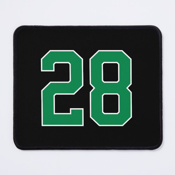 Item preview, 28 number, green lucky sports twenty eight designed and sold by ArtIsParty.