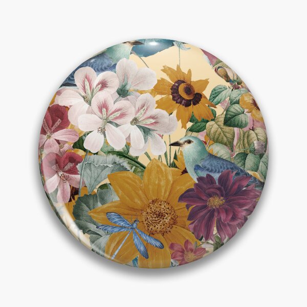 Artikelvorschau, Colorful Vintage Nature Floral entworfen und verkauft von meggydesigns.