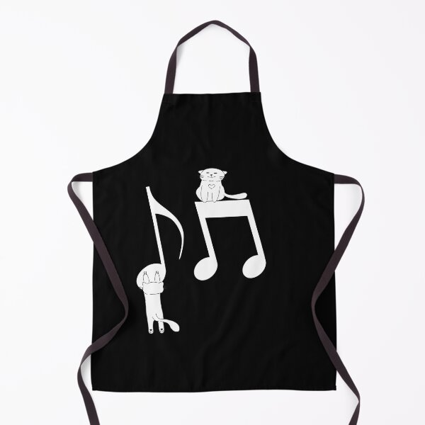 Item preview, Cute Musical Notes With Cats For Music Lover And Cat Lovers As Mewsic Lovers - Music And Animals designed and sold by Funwithmusic.